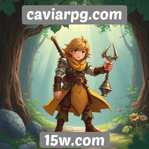 Desenvolvimento de personagens em CaviarPG